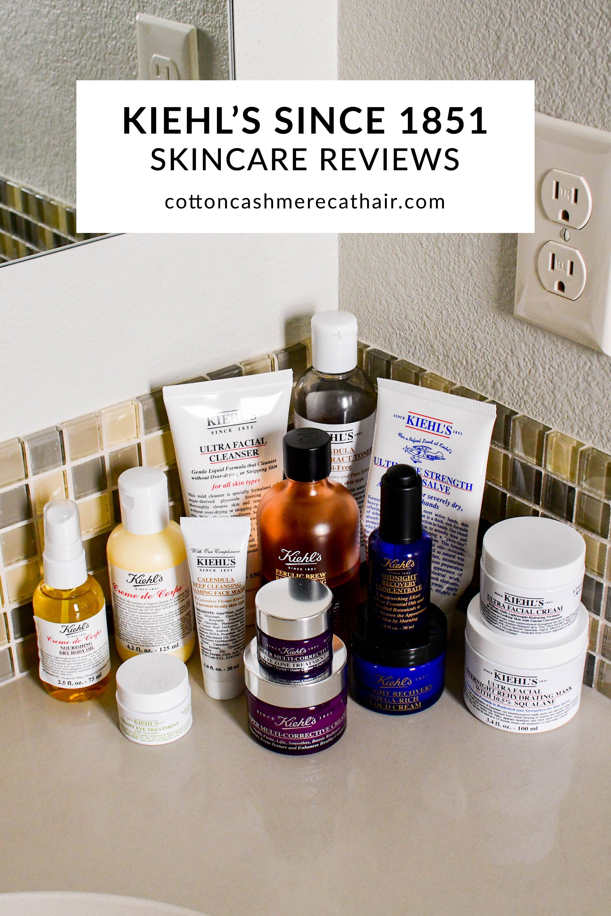 Kiehl's on sale skin care